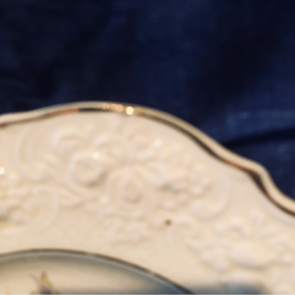 Crown Ducal Florentine Dinner Plate with Fruit Pattern - - Picture 3 of 6